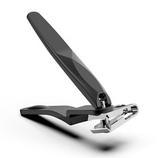 노인용 BEZOX 손톱깎이 두꺼운 손톱을 위한 자유 회전 턱 발톱깎이 날카로운 일자를 가진 남녀용 손톱깎이 - 블랙