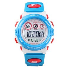SKMEI 兒童電子錶 LED幻彩夜光 防水電子錶 兒童手錶 1451
