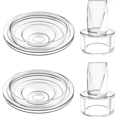 웨어러블 펌프 우유 수집기 컵 액세서리 S9/S10/S12 24MM/27MM 펌프와 호환되는 펌프 우유 수집기, 04 4PCS