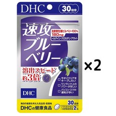 속공 블루베리 30일분 60정 2개세트/일본직구, 2개