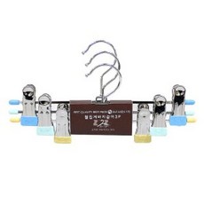 옷걸이 정장 바지걸이 3P 행거 치마 철집게 27715ea 1(ea), 색상, 1개