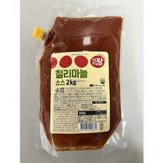 식자재왕 칠리마늘 소스, 8개, 2kg