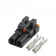 DJ7029Y-2.8-21 자동차 커넥터 송풍기 저항기 플러그 2 코어 와이어 하네스 외장에 적합, 01 2P one sets