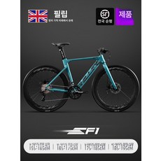 프라운 투어링자전거 입문용 Gravel 장거리 로드 트랙 그래블 성인, 기타, L, 스타리블루 곡선형 27단 분리형