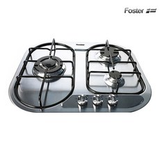 [5000원 모바일상품권 증정] 캐로스컴퍼니 캐로스 FOSTER 이태리 빌트인 쿡탑 3구 4구 매립형 가스레인지(LNG) 온도감지 자동재점화