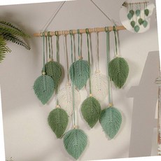 포레스트 마크라메 태피스트리 방 벽 아기방 꾸미기 집들이선물, 포레스트/그린믹스, 포레스트 그린믹스