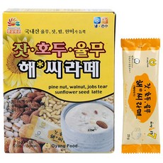 [오양] 잣호두율무해씨라떼 21gX13포 스틱형 BOX 선식 식사대용 영양간식 어르신 수험생, 1개, 1개입, 273mg