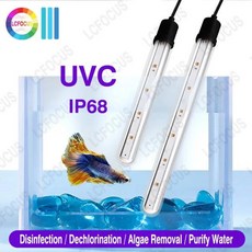 T6 4W 6W 8W 10W LED UV 램프 270nm 280nm UVC IP68 방수 전구 12V 24V 물 공기 정화, [04] T6 IP68 10W 350mm, 1개