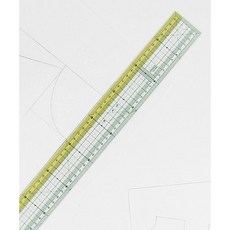 패션스타트 유니크 프리미엄 60cm 컬러 그레이딩자 CG-005, 1개, 그린