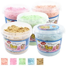종이세상 1.5kg 루미샌드(모래놀이) 3L 모래놀이 리필 이지 / 대용량, 핑크