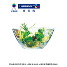 Luminarc 沙拉玻璃碗, 1個, 強化透明太空碗10cm, 透明