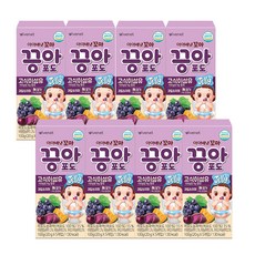 아이배냇 꼬마끙아 젤리, 8개, 포도, 100g