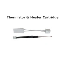 티에이치 ntauri 자동차bon 업그레이드 Hotend 경화 강철 노즐 부품용 0.2/0.4/0.6/0.8mm 서미스터 세라믹, 17 Thermsitor heater