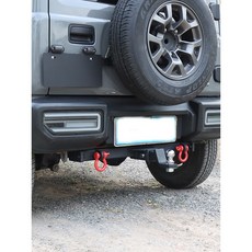 【Takumi 匠技技研】jimny JB74 拖車架 防撞桿 越野改裝, 1個, 後拖车杠+雙紅拖車勾