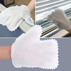 먼지 청소 장갑 일회용 부직포 정전기유도 먼지장갑, 1