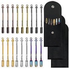 미니 스푼 1 보관 파우치 목걸이 참 설탕 및 향신료 스푼용 작은 금속 삽 (3세트), 미니 스푼 1, 보관 파우치 , 목걸이 참, 설탕 및