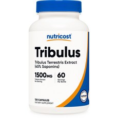 뉴트리코스트 트리뷸러스 Tribulus Capsules, 2개, 120정