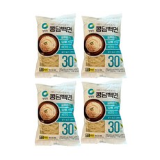 청정원 콩담백면 면 사리, 150g, 4개