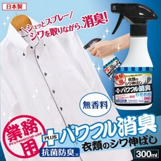 Aimedia 艾美迪雅 日本製 衣物除皺噴霧 強力除臭250ml, 1個, 250ml