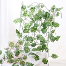 미니초코 조화장식 담쟁이넝쿨 조화 12줄
