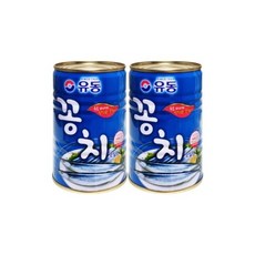 유동 신선한 꽁치 통조림 400g x 2개