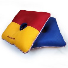 메쉬방석모음/양면방석/국내생산사계절방석쿠션, 사각(블루), 1개