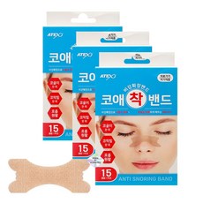 아텍스 코애착밴드 비강확장밴드 15매입, 3개