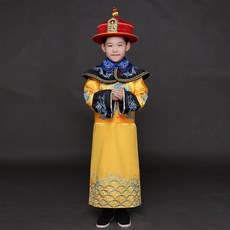 兒童皇帝古裝扮演服, 皇帝140(136-145cm), 1個