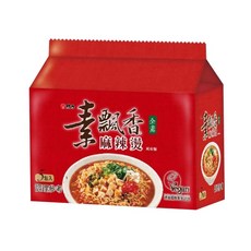 維力 素飄香 全素泡麵, 1個, (全素) 麻辣燙 90gx5包