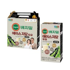 베지밀 에이스 저당두유 190mlx16팩SET, 단품, 단품