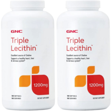 GNC 트리플 레시틴 1200mg 180정 2개