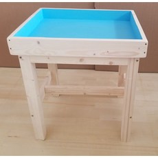 심리 상담실 모래치료 샌드박스 촉감놀이 도구, 1개, 120x80샌드박스+스탠드 별도