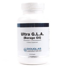 DOUGLAS LABORATORIES Ultra G.L.A.琉璃苣油無麩質無糖軟膠囊, 1個, 90 件