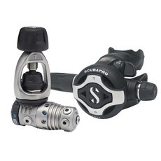 【島嶼潛水】SCUBAPRO MK25T EVO/S620X-TI 全鈦合金潛水調節器組，公司貨二年保固，輕盈耐用深潛首選, 1個