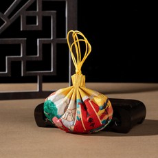 端午節香包 中國風流蘇荷包 隨身香袋, 1個, 健康安寧【空袋】無流蘇