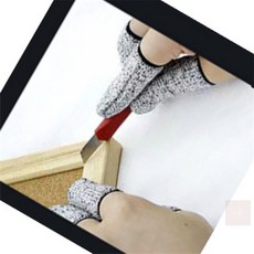돼지네만물상 충격베임방지장갑 절단방지장갑 손가락베임 방지 골무 1p 자상방지골무