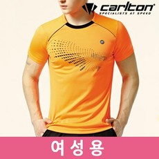 칼톤 554 연습복 배드민턴복 여성 티셔츠 상의 통기 성능 옷