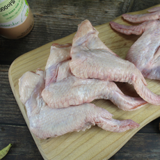 [택배비 1회 합배송] 닭 통날개 냉동, 1kg, 1개