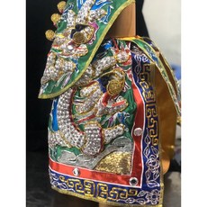 1尺2長 平價版手工舖棉跳紗龍袍 神明衣 關聖帝君 范府千歲 玉皇四殿下