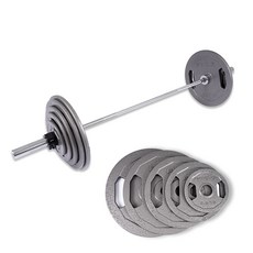 아이언 더딘 중량 주물원판 10kg 중량원판 바벨원판 헬스원판, 1개