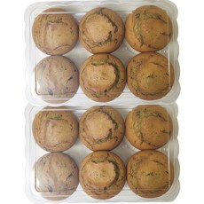 (말차머핀+말차머핀) 코스트코 머핀, 12개, 168g