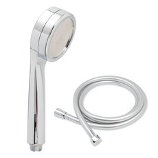 Jb JEIL BATH 防水垢PVC淋浴軟管2m組, 1組, 銀色