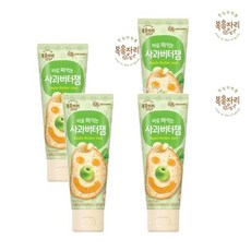 복음자리 복음자리 바로 짜먹는 사과버터잼 100g 4개