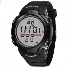 달리기 육상 마라톤 축구 심판 시계 카운트다운 타이머 스포츠 전자 -12163, 블랙, 1개