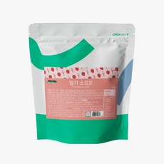 민트라벨 딸기 소프트 파우더, 1kg, 3개