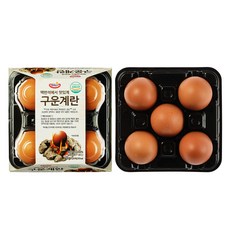 행복담기 구운계란 5구 구운란 발송 (평일 오후 2시 전 결제 시), 1개