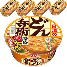 NISSIN 日清 咚兵衛什錦天婦羅烏龍麵 特大, 24入, 136g