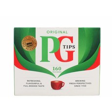 PG Tips Black Tea Bags 160 Count Boxes (Pack of PG Tips Black Tea Bags 160 Count Boxes (Pack of 4, 1개입, 1개
