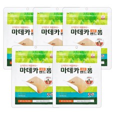 동국제약 마데카습윤밴드 폼 잘라쓰는타입 1매, 5개