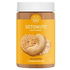 OCTONUTS 腰果奶油脆片, 1個, 454g